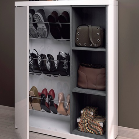 RECIBIDOR ZAPATERO ADHARA BLANCO