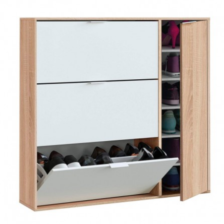 ZAPATERO CLASS BLANCO Y ROBLE