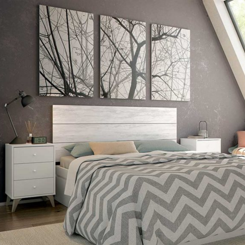 CABECERO + 2 MESITAS SWEET BLANCO