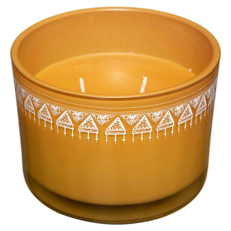 VELA PERFUMADA DECORADA