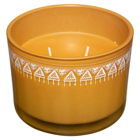 VELA PERFUMADA DECORADA