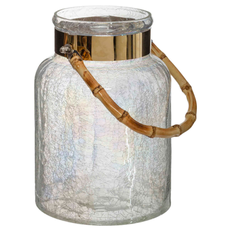 CANDELA CRISTAL TRANSPARENTE