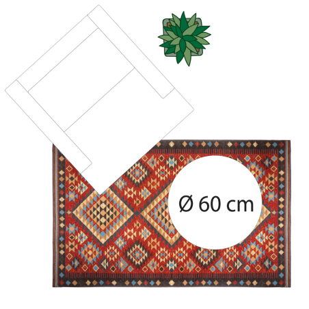 ALFOMBRA SALÓN ROMBOS