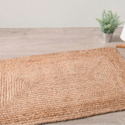 ALFOMBRA YUTE NATURAL 2
