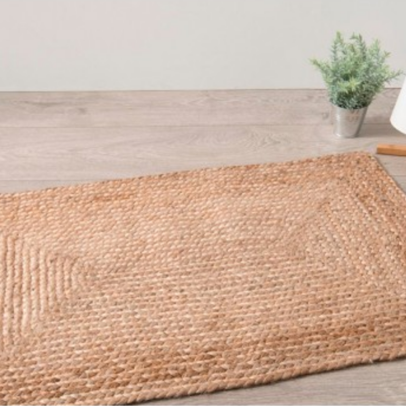 ALFOMBRA YUTE NATURAL