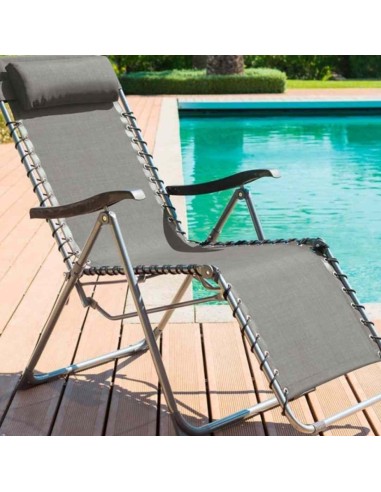 SILLÓN RELAX SILOS GRIS