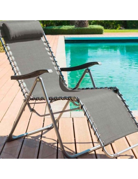 SILLÓN RELAX SILOS GRIS