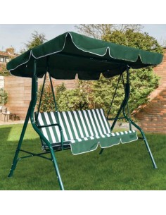 BALANCIN 3 PLAZAS RAYAS VERDE 2