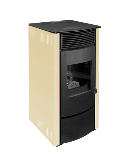 ESTUFA PELLETS 13,5 KW SARA MARFIL