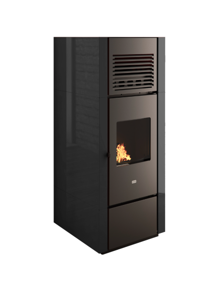 ESTUFA PELLETS CANALIZABLE 15,4 KW NIA NEGRO