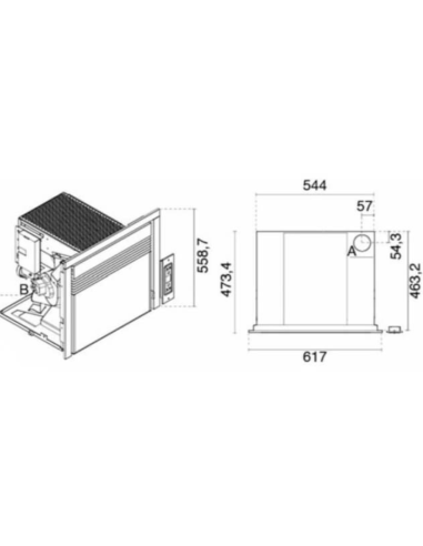 INSERTABLE PELLETS 7,5 Kw. EXTRAIBLE CERINO
