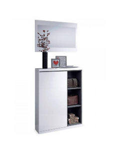 RECIBIDOR ZAPATERO ADHARA BLANCO