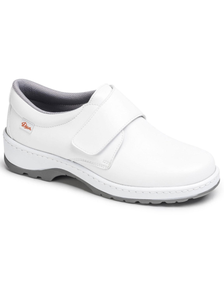 Zapato Liso Velcro Blanco MILAN DIAN Zapato Liso Velcro Blanco MILAN DIAN