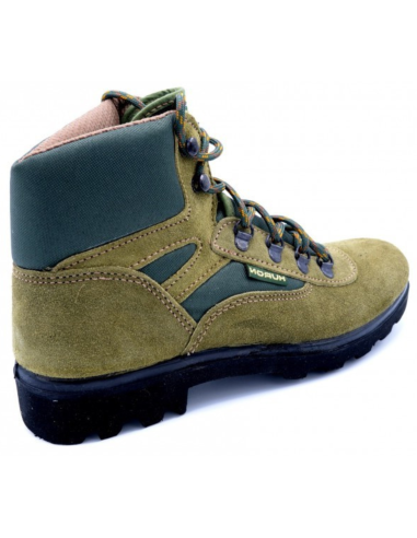 BOTA PIEL SERRAJE VERDE HURON
