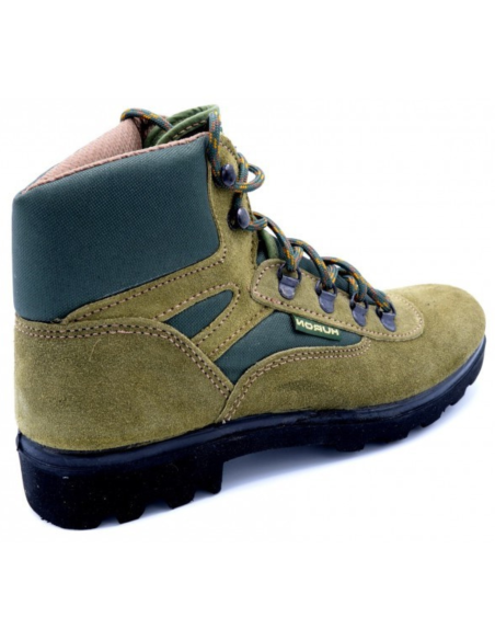 BOTA PIEL SERRAJE VERDE HURON