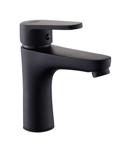 GRIFO MONOMANDO LAVABO BIDASOA NEGRO