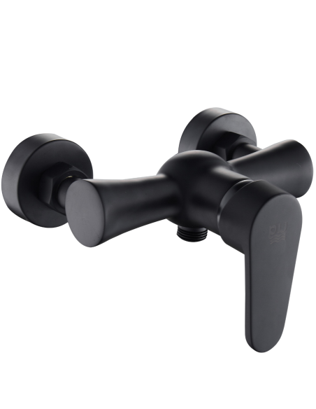 GRIFO MONOMANDO DUCHA BIDASOA NEGRO