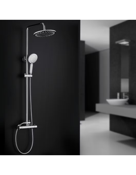 COLUMNA DUCHA + GRIFO TERMOSTÁTICO NAVA