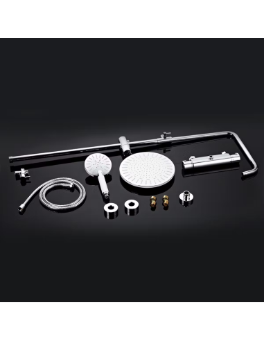 COLUMNA DUCHA + GRIFO TERMOSTÁTICO NAVA