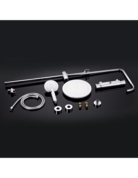 COLUMNA DUCHA + GRIFO TERMOSTÁTICO NAVA