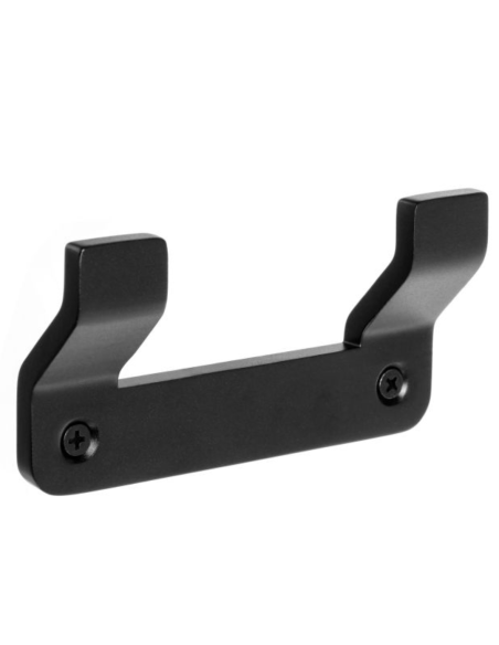 PERCHA COLGADOR DOBLE ONYX NEGRO