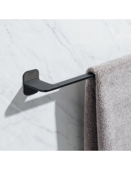 TOALLERO BARRA 60 ONYX NEGRO