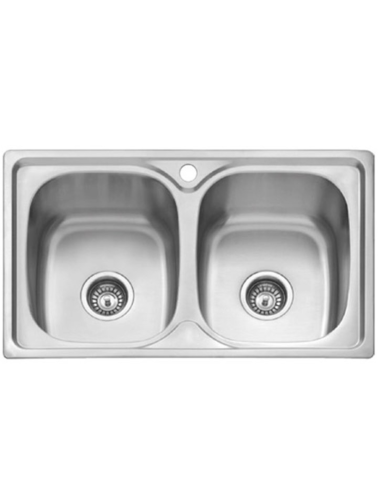 FREGADERO 2 SENOS INOX DUBLIN