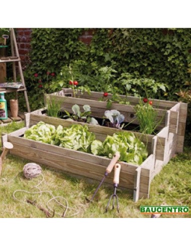 HUERTO MADERA ESCALERA