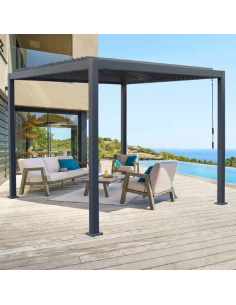 PERGOLA BIOCLIMATICA 3x3 ANTRACITA 2