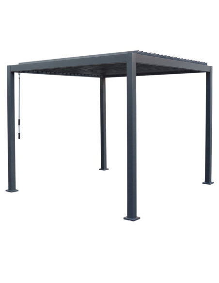 PERGOLA BIOCLIMATICA 3x3 ANTRACITA