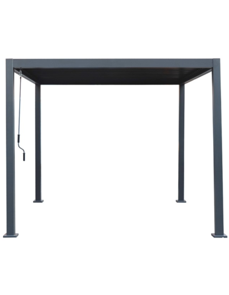 PERGOLA BIOCLIMATICA 3x3 ANTRACITA