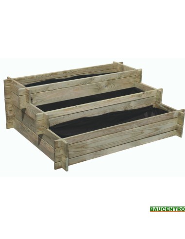 HUERTO MADERA ESCALERA