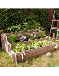 HUERTO MADERA ESCALERA