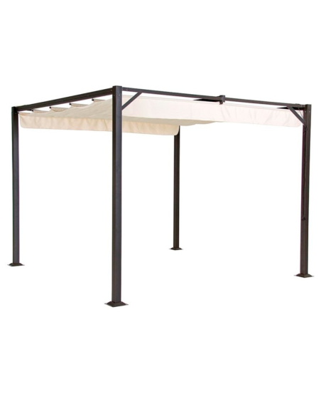 PÉRGOLA 3X4 TOLDO CORREDERA