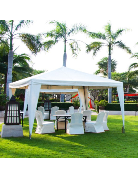GACEBO 3x3 BLANCO