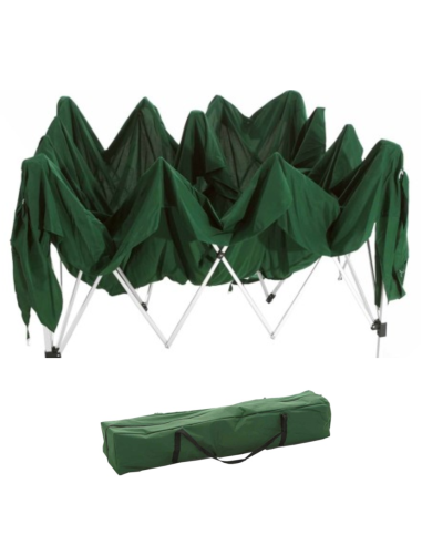 GACEBO 3x3 PLEGABLE VERDE