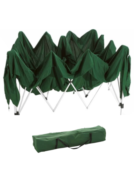 GACEBO 3x3 PLEGABLE VERDE