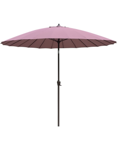 PARASOL REDONDO JAPON CORAL