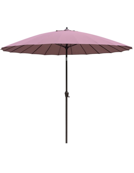 PARASOL REDONDO JAPON CORAL