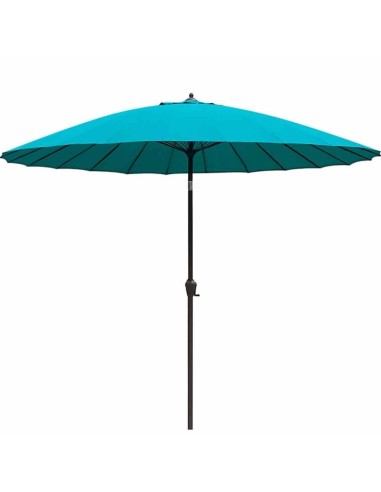 PARASOL REDONDO JAPON AZUL