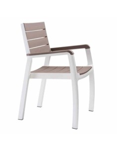 SILLON HARMONY BLANCO/CAPUCCINO