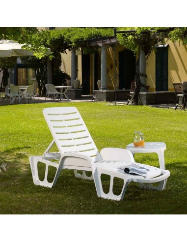 TUMBONA PISCINA LETINNO BLANCO