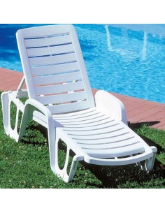 TUMBONA PISCINA LETINNO BLANCO 2