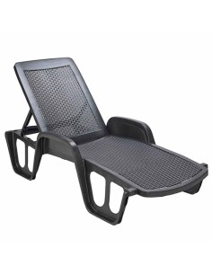 TUMBONA PISCINA POOL ANTRACITA