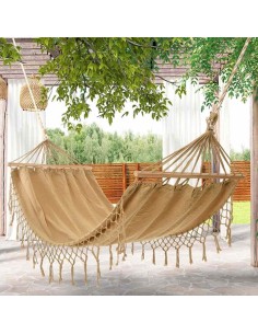 HAMACA COLGANTE BEIGE 2