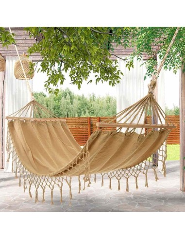 HAMACA COLGANTE BEIGE