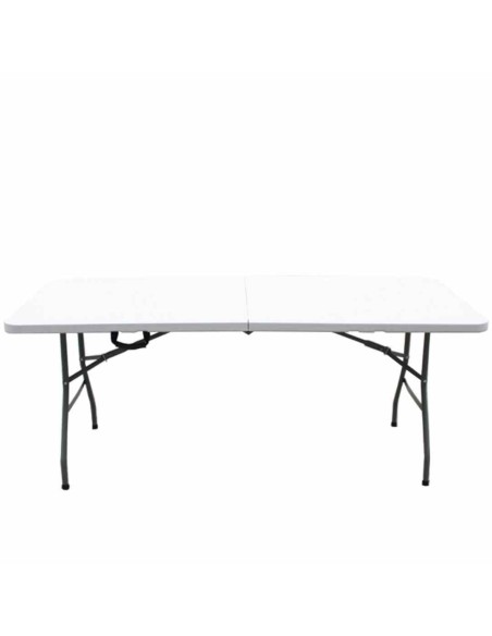 MESA MALETA PLEGABLE BLANCO