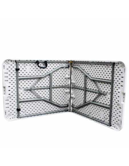 MESA MALETA PLEGABLE BLANCO