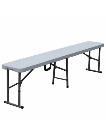 BANCO PLEGABLE BLANCO