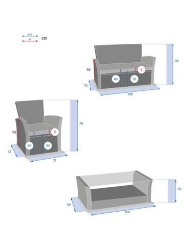 CONJUNTO BORA BORA RATÁN